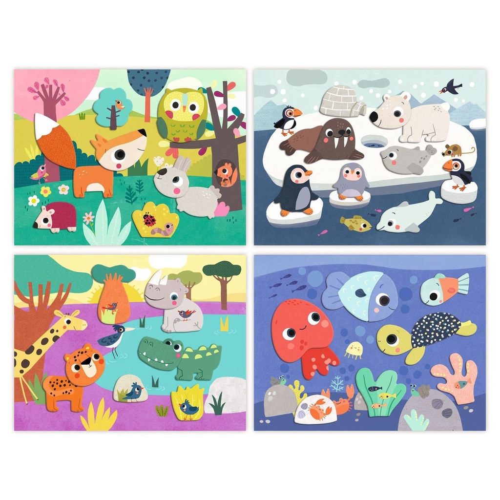 Djeco - Premiers collages
