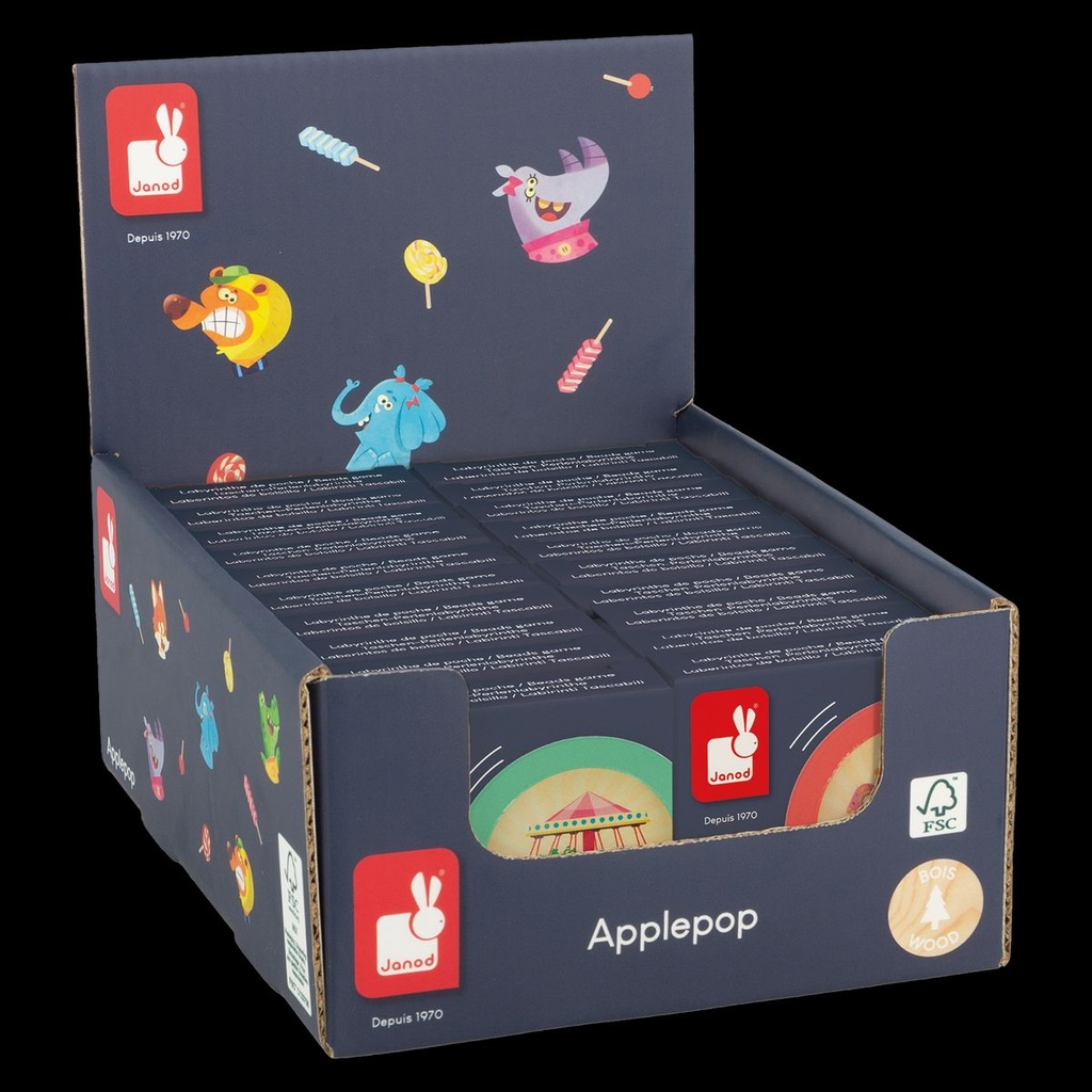 Janod - Applepop - Labyrinthes de poche