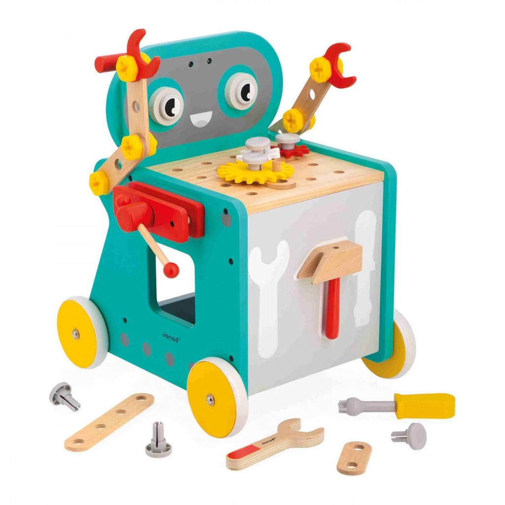 Janod - Brico'Kids - Chariot Robot