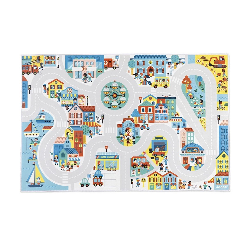 Janod - Cross Roads - Tapis Ville