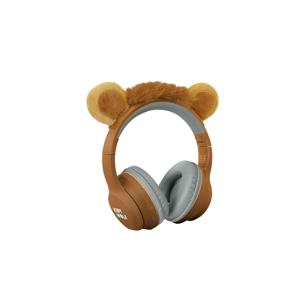 Kidywolf - Casque Audio Bluetooth Et Filaire (Cable Jack Inclus)  Avec (KIDYEARS-BT-LIO)